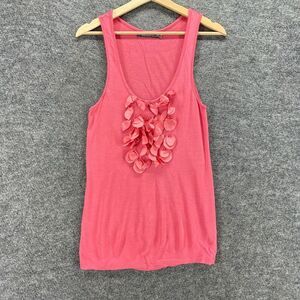 Boden Limited Edition Tank Women 4 Pink Sleeveless Silk Round Neck Wide Strap
